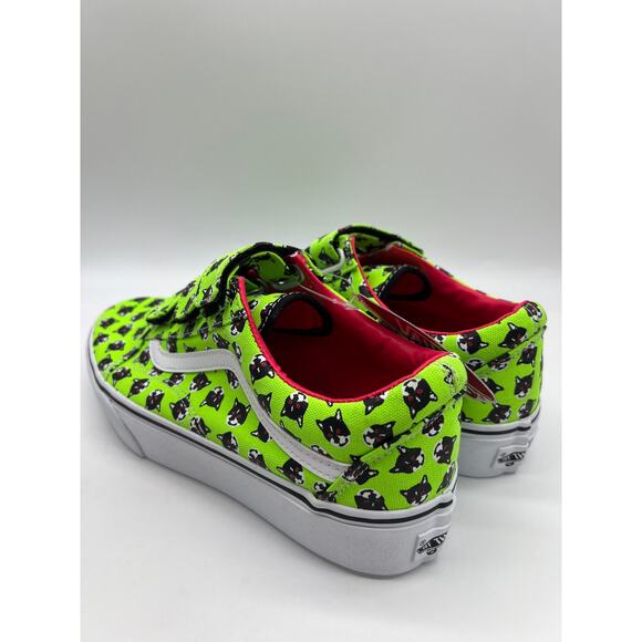 Vans Vault X Sarah Andelman Soko Old Skool Lime Green Size M8.5/W10 NEW - Picture 8 of 16